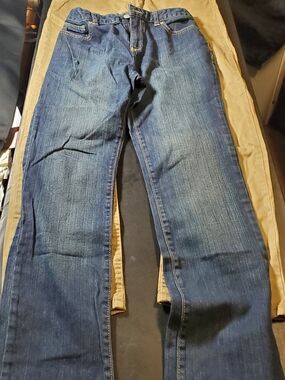 Old Navy Men's Straight-Leg Dark Blue Jeans